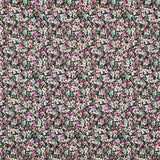 Tecido de Poliéster Spandex Flores Fúcsia - Ribes y Casals