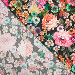 Viscose Flor Cretonne Cores - Ribes y Casals