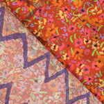 Viscose Floresta Coral - Ribes y Casals