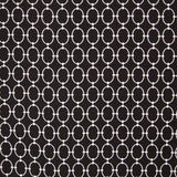 Popeline Viscose Correntes Preto - Ribes y Casals