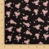 Malha Jersey Mini Cretonne Preto - Ribes y Casals