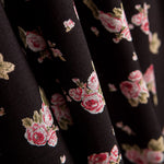 Malha Jersey Mini Cretonne Preto - Ribes y Casals