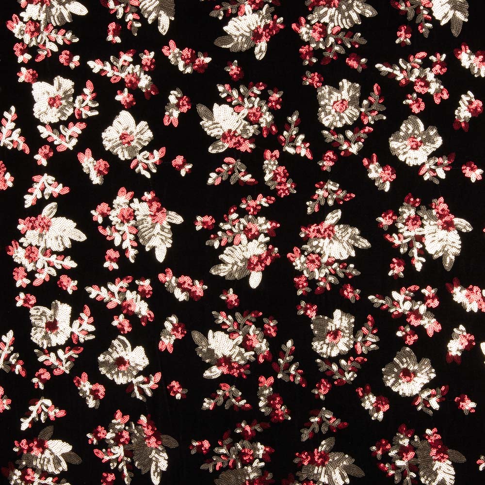Veludo Lycra Lantejoula Bordado - Ribes y Casals