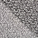 Viscosa Floral Pétalos Negra - Ribes y Casals