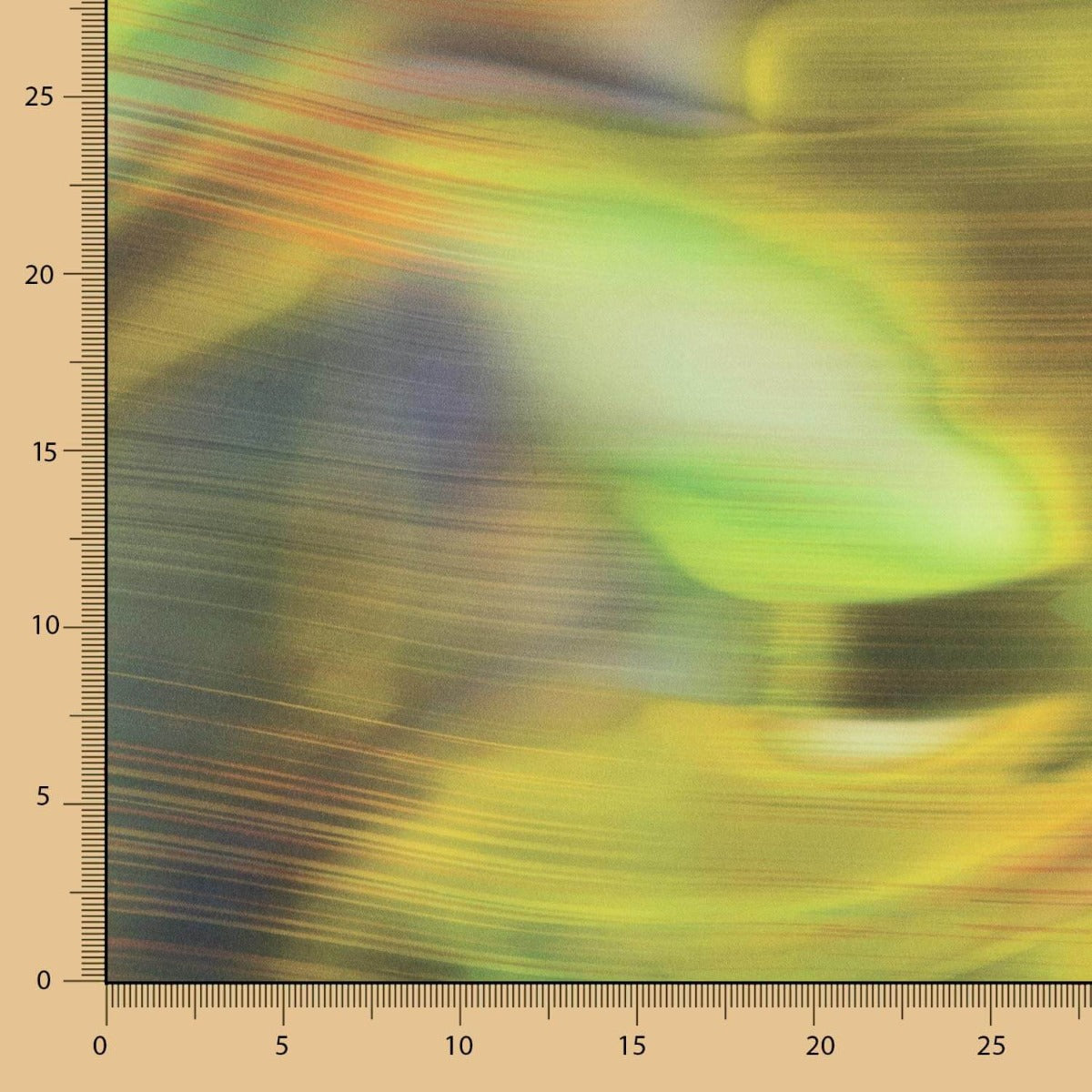 Georgette Poliéster Desfocado Limão - Ribes y Casals