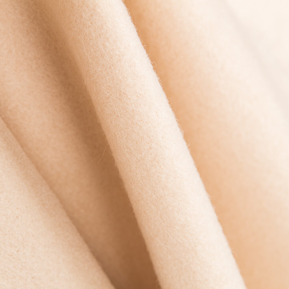 Tecido Casaco Malha Areia - Ribes y Casals