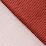 Estofos em veludo de bombazina Vermelho - Ribes y Casals