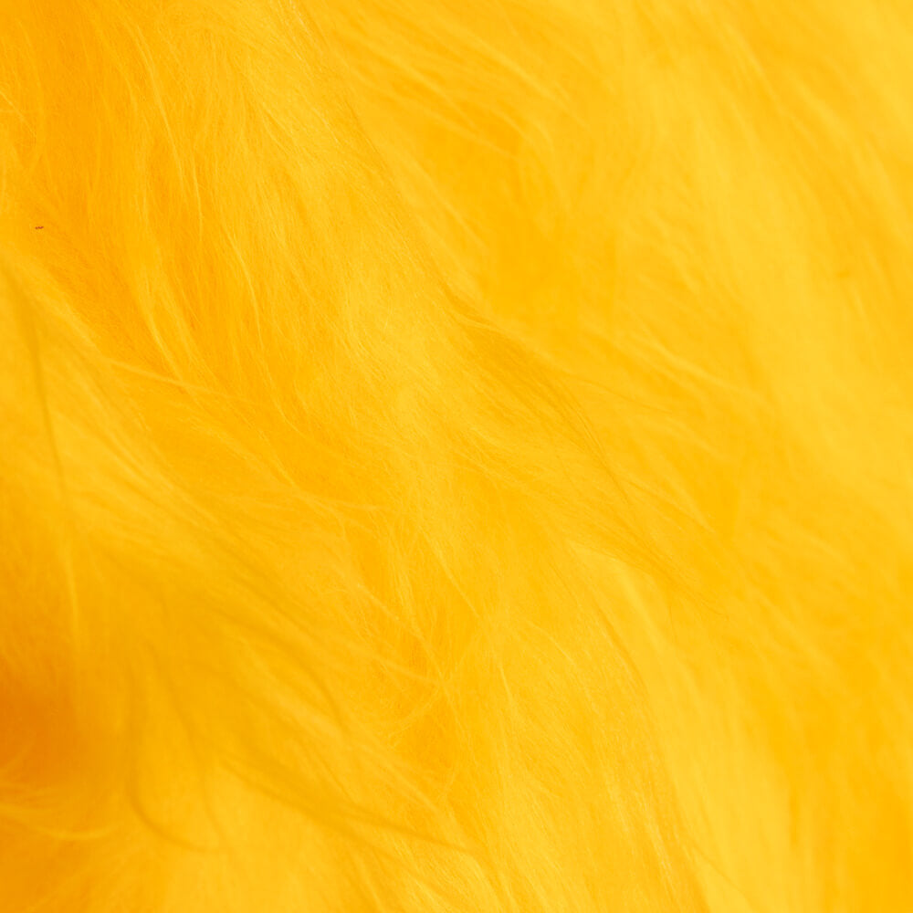 Tecido Pêlo Comprido Amarelo - Ribes y Casals