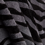 Tela Pelo Negro Lacado Cebra - Ribes y Casals