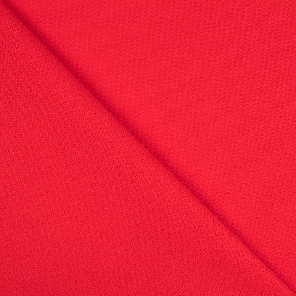 Tela Piqué Algodón Rojo - Ribes y Casals
