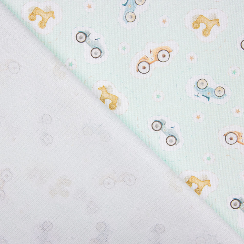 Piqué Brinquedos Vintage Verde - Ribes y Casals