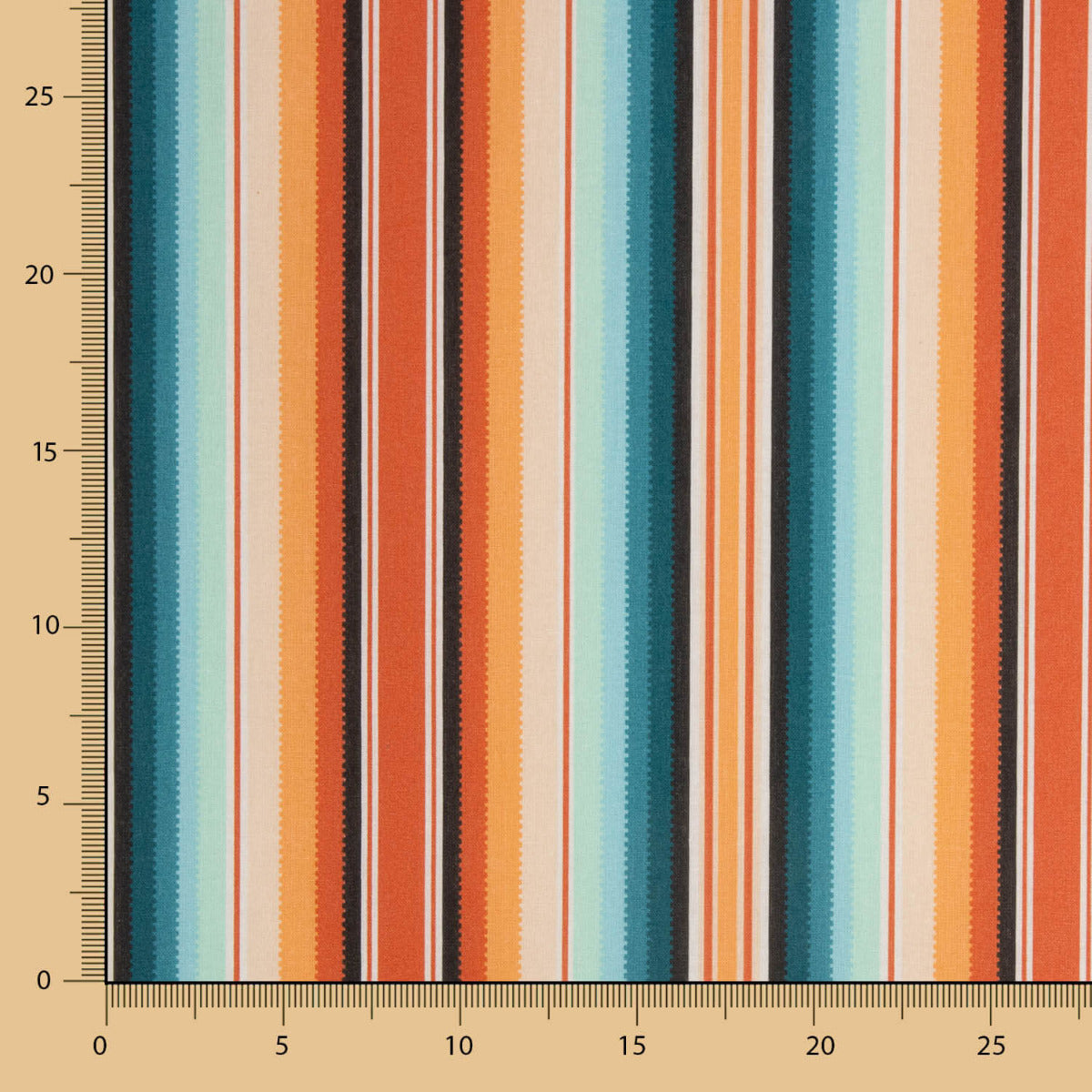 Popeline Resinada Listrada - Ribes y Casals