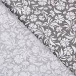 Algodão Flor Real Cinza - Ribes y Casals