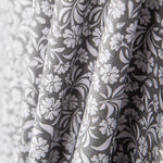 Algodão Flor Real Cinza - Ribes y Casals