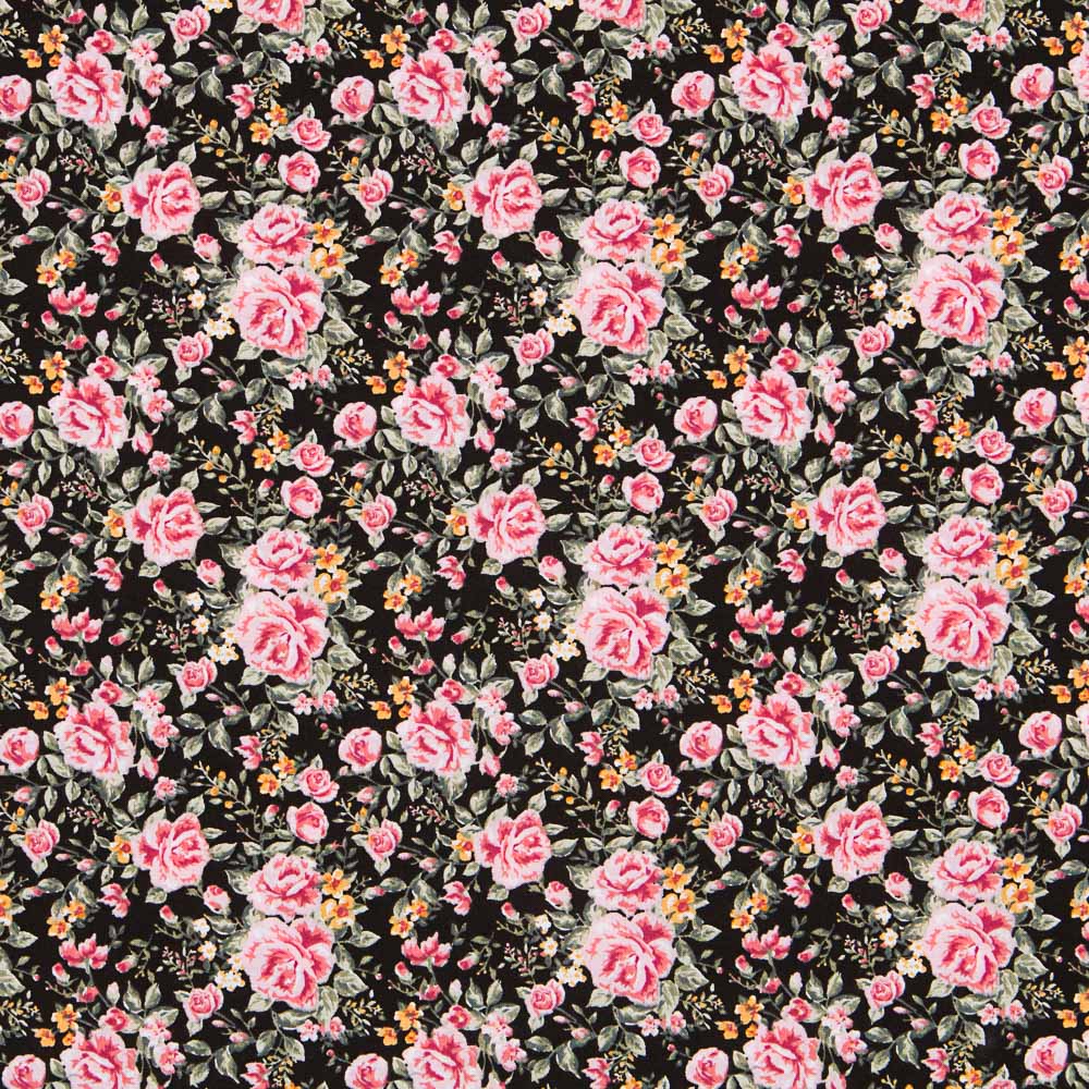 Algodão Cretonne Preto - Ribes y Casals