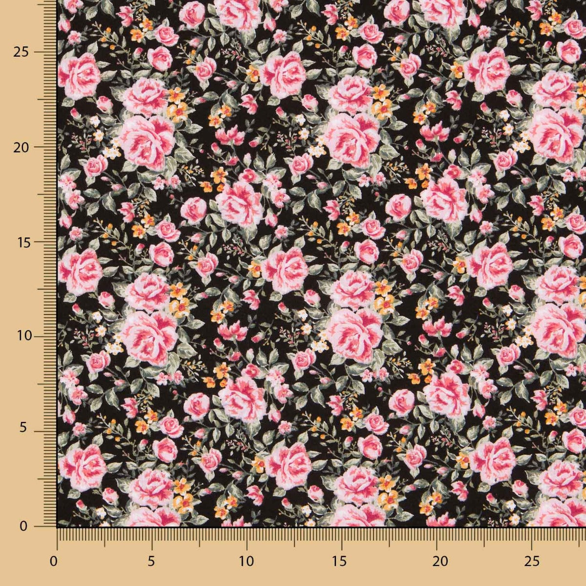 Algodão Cretonne Preto - Ribes y Casals