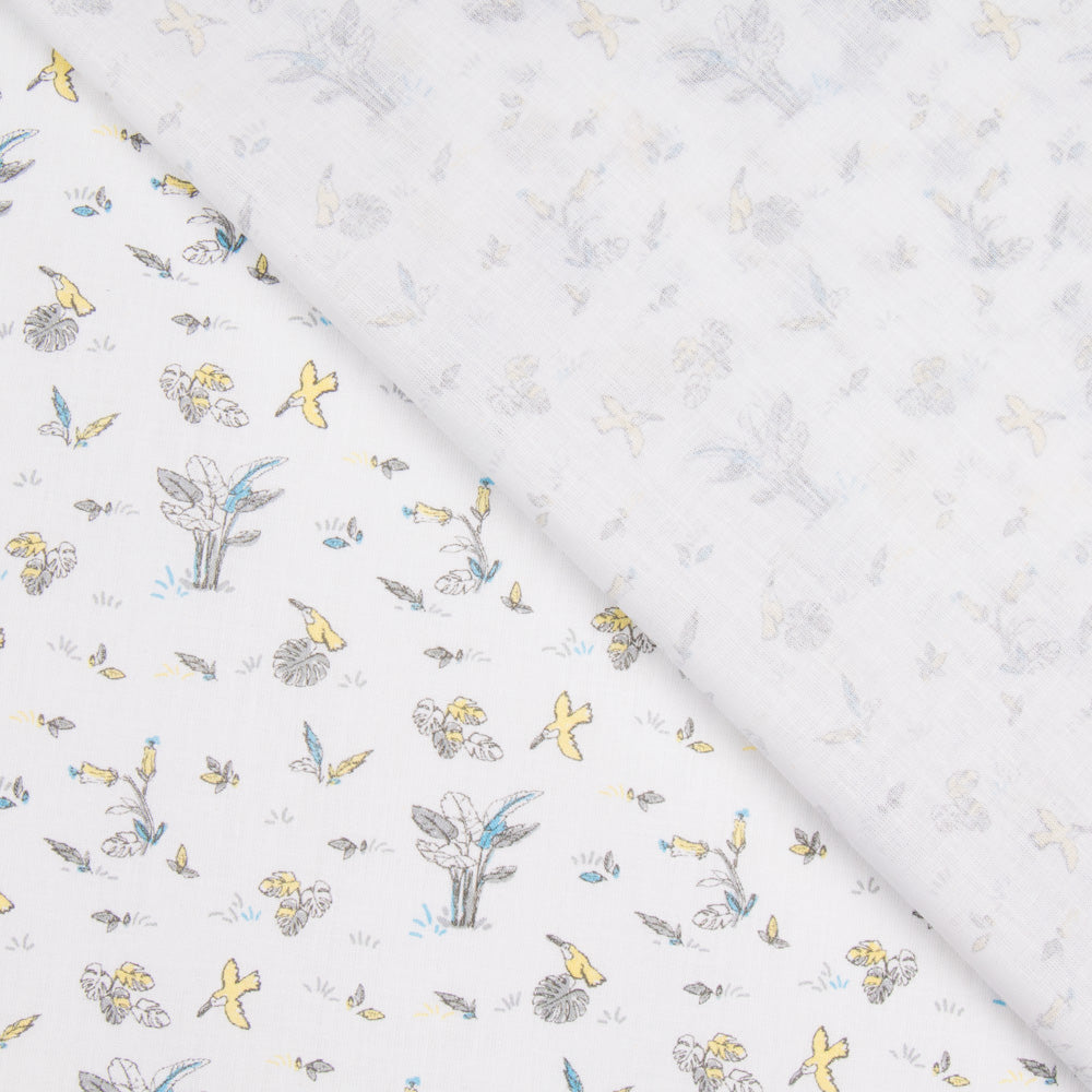 Algodão Popeline Nature Branco - Ribes y Casals