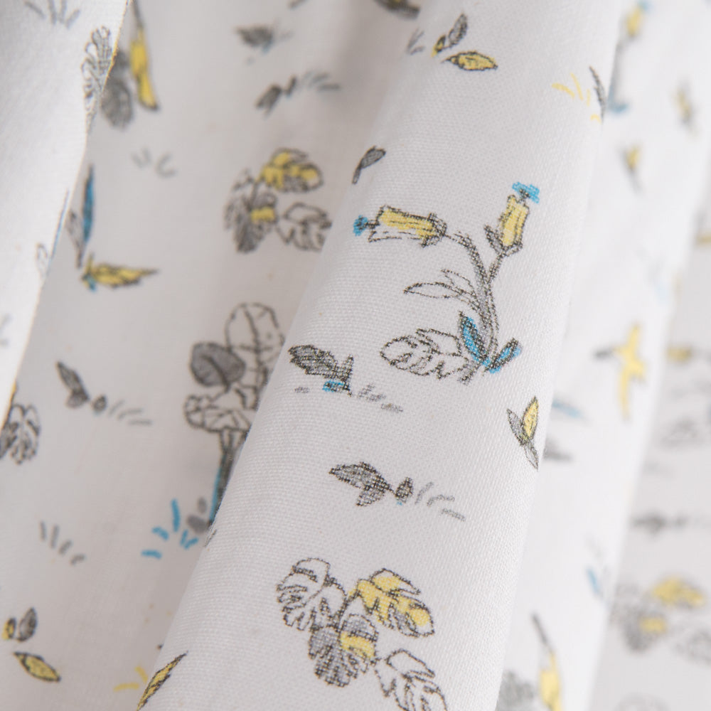 Algodão Popeline Nature Branco - Ribes y Casals