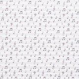 Retal Popelín Algodón Notas Musicales 90x140 cm - Ribes y Casals