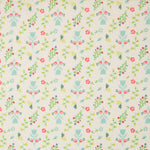 Algodão Popeline Ramos Verde - Ribes y Casals