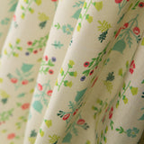 Algodão Popeline Ramos Verde - Ribes y Casals