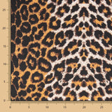 Tecido Bordado de Seda Leopardo - Ribes y Casals