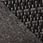 Malha  Suéter Geométrico Marrom - Ribes y Casals