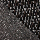 Malha  Suéter Geométrico Marrom - Ribes y Casals