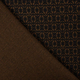 Malha Suéter Geométrico Mokka - Ribes y Casals