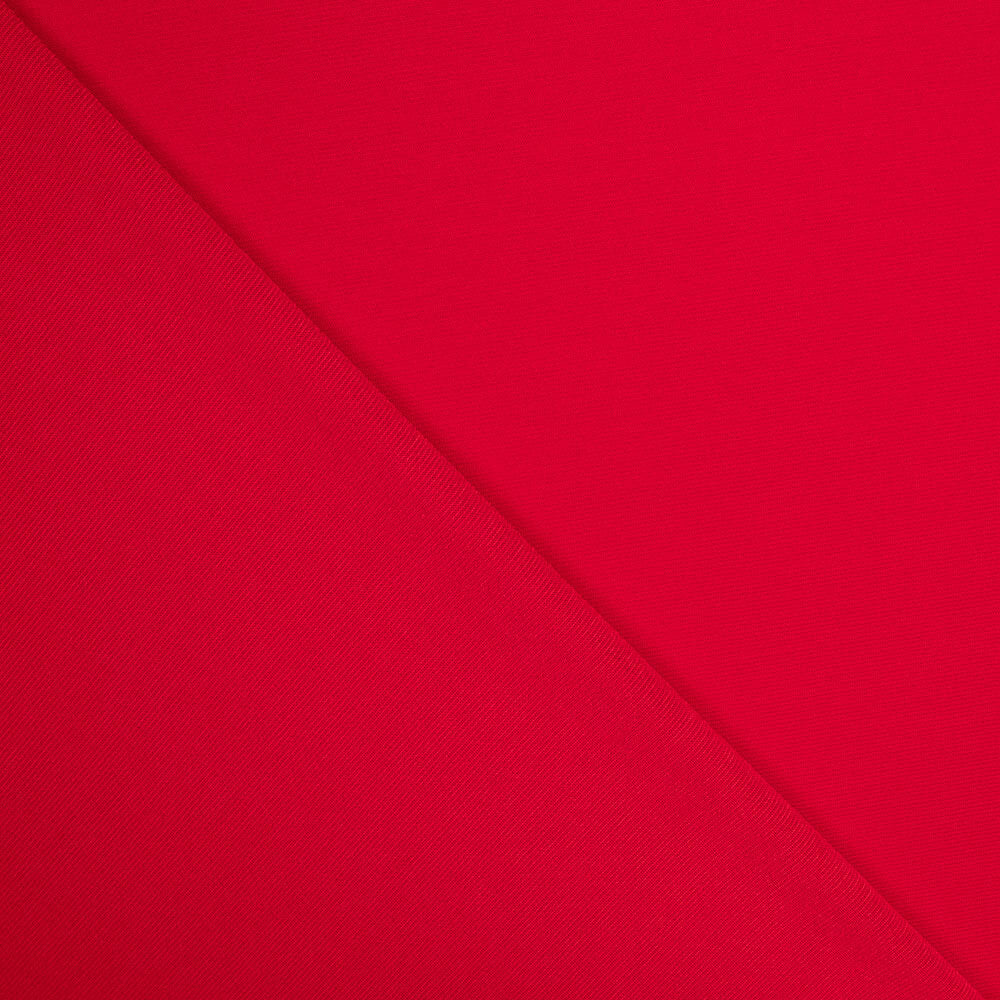 Tela Punto Poliéster Rojo Tomate - Ribes y Casals