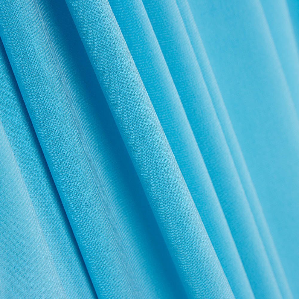 Malha De Poliéster Turquesa Claro - Ribes y Casals