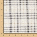 Tecido Malha Tweed Xadrez Lurex - Ribes y Casals