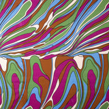 Viscose Geo Maxi Fúcsia - Ribes y Casals