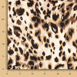 Cetim Spandex Manchado Leopardo - Ribes y Casals