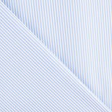 Seersucker Mini Listras Azul - Ribes y Casals