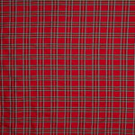 Tafetá Poliéster Tartan Vermelho - Ribes y Casals