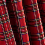 Tafetá Poliéster Tartan Vermelho - Ribes y Casals
