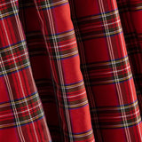 Tafetá Poliéster Tartan Vermelho - Ribes y Casals
