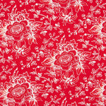 Patch Americano Floral Vermelho - Ribes y Casals