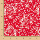 Patch Americano Floral Vermelho - Ribes y Casals