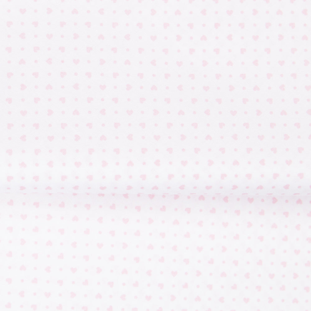 Tecido Lençol Estampada Corações Rosa - Ribes y Casals