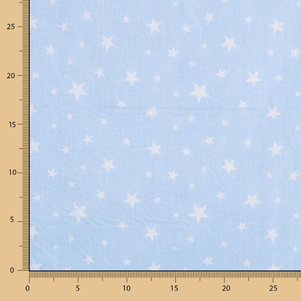 Tecido Lençol Estampado Estrelas Azul - Ribes y Casals