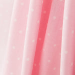 Tecido Lençol Estampado Bolinhas Rosa - Ribes y Casals