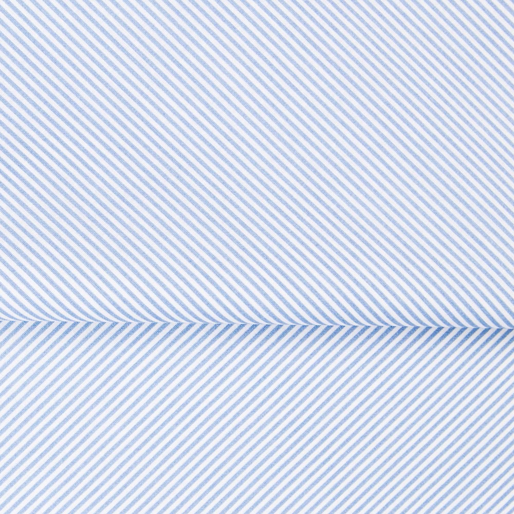 Tecido Lençol Estampada Mini-Riscas Azuis - Ribes y Casals