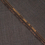 Tecido Alfaiate Rústico Xadrez Castanho - Ribes y Casals