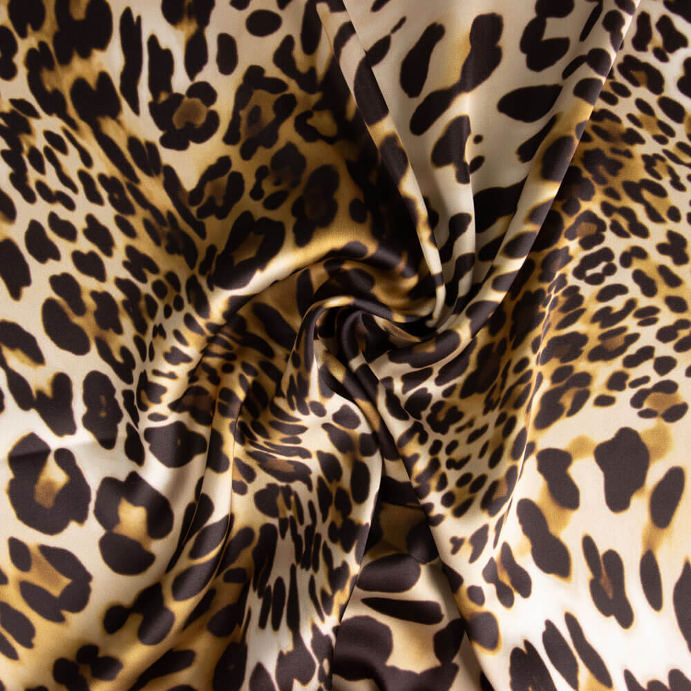 Cetim Spandex Leopardo - Ribes y Casals