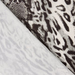 Cetim Spandex Leopardo Cinza - Ribes y Casals