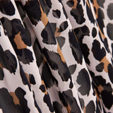 Chiffon Poliéster Rosa Leopardo - Ribes y Casals