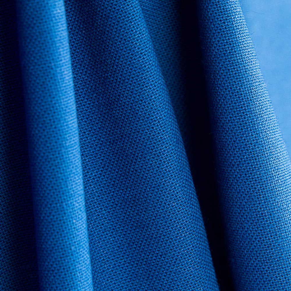 Tecido Estofamento de Algodão Azul - Ribes y Casals