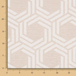 Tapicería Jacquard Hexa Arena - Ribes y Casals